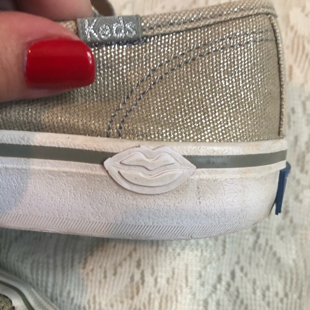 Keds X EOS metallic lace up sneakers - Picture 10 of 10